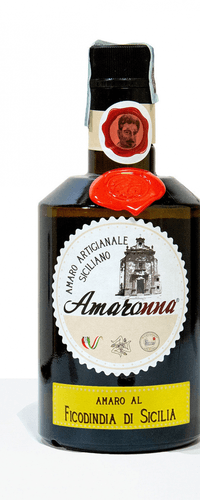 Prickly Pear Bitter of Sicily - Amaronna 28 % 50 cl. - Bruccoleri