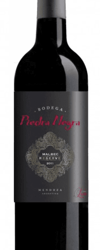 Piedra Negra Malbec Reserva - 1 x 0,75 lt. - 2017 - Bodega Lurton