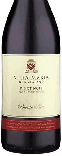 Pinot Noir Private Bin Marlborough - 2016 - 6 x 75 cl. -  Villa Maria