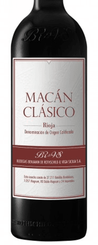 Macan Clasico MAGNUM - 2017 - 1,5 lt. -  Bodegas BR & VS