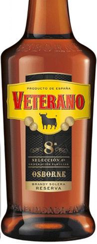 Osborne Veterano 8a - Brandy de Jerez Solera Gran Reserva 6 x 0,7 L. - Osborne