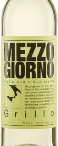 MEZZOGIORNO Grillo - 2020 - 1 x 0,75 lt. -  Vinerum