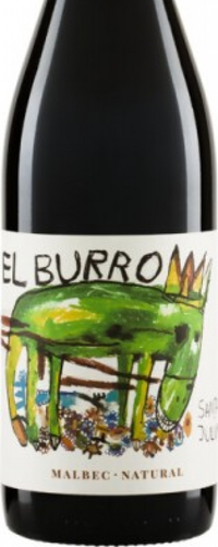 EL BURRO Natural Malbec - 2020 - 1 x 0,75 lt. -  Familia Zuccardi