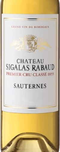 Château Sigalas Rabaud - 2016 - 1. Cru Classé Sauternes