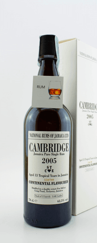 Cambridge STCE 13Y - 2005 - 62,5% 70 cl. - Long Pond Rum