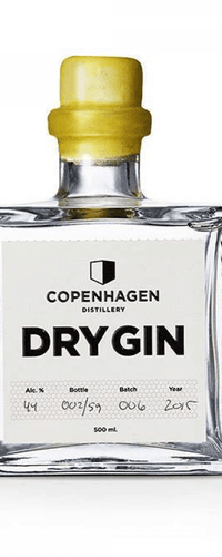 Dry Gin Copenhagen Distilleri 44 % 50 cl.