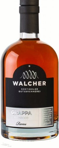 Grappa Prosecco Riserva 40 % 50 cl. - Distillery Walcher