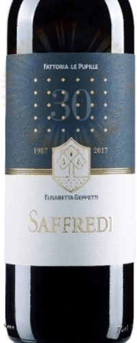 Saffredi  30 Jahre 1987-2017 - Kellerei Le Pupille Fattoria