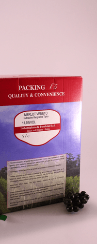 Merlot del Veneto 11,5 % 5 lt. Bag in Box - Winery Parol Vini