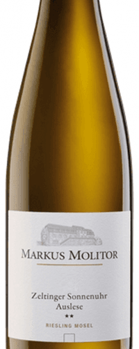 Riesling Trocken Zeltinger Sonnenuhr Auslese ** - 2018 - Markus Molitor