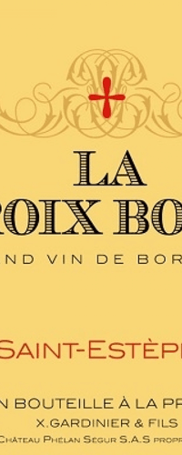 La Croix Bonis de Chateau Phelan Segur Saint Estephe - 2015