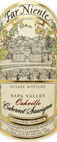 Far Niente Cabernet Sauvignon Oakville Napa Valley - 2018