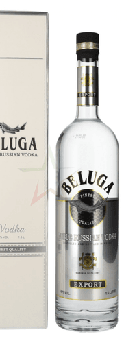Beluga Noble Russian Vodka EXPORT 40,00 %  1,50 Liter