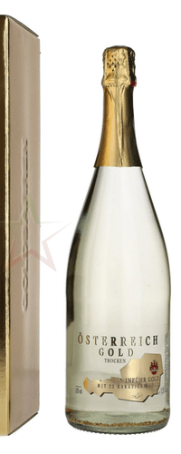 Österreich Gold - mit 23 Karat Blattgold 9,50 %  1,50 Liter
