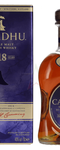 Cardhu 18 Years Old Single Malt Scotch Whisky 40,00 %  0,70 Liter