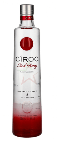 Cîroc Red Berry Flavoured Vodka 37,5 %  0,70 Liter