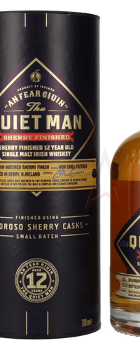 The Quiet Man AN FEAR CIUIN 12 Year Old SHERRY FINISHED 46 %  0,70 Liter