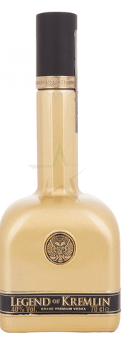 Legend of Kremlin Premium Russian Vodka GOLD BOTTLE 40,00 %  0,70 Liter