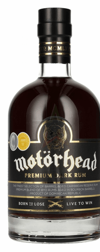 Motörhead Premium Dark Rum 40,00 %  0,70 Liter