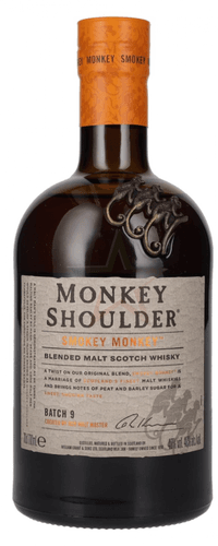 Monkey Shoulder SMOKEY MONKEY Blended Malt Scotch Whisky BATCH 9 40 %  0,70 Liter