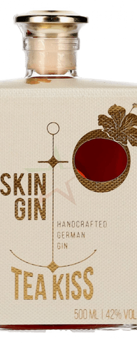 Skin Gin Handcrafted German Gin TEA KISS 42,00 %  0,50 Liter