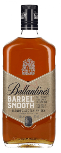 Ballantine, s BARREL SMOOTH Blended Scotch Whisky 40 %  1,00 lt.