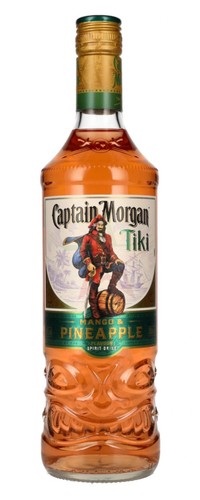 Captain Morgan Tiki Mango & Pineapple Flavour Spirit Drink 25 %  0,70 lt.