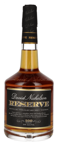 David Nicholson RESERVE Kentucky Straight Bourbon Whiskey 50 %  0,70 lt.
