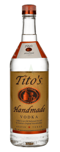 Tito, s Handmade Vodka 40 %  1,00 lt.