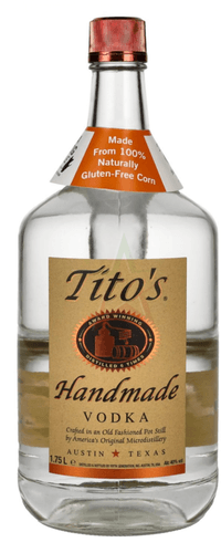 Tito, s Handmade Vodka 40 %  1,75 lt.