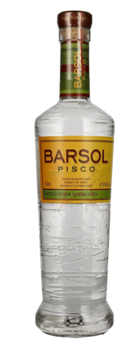 Barsol Pisco MOSTO VERDE QUEBRANTA 41,8 %  0,70 lt.