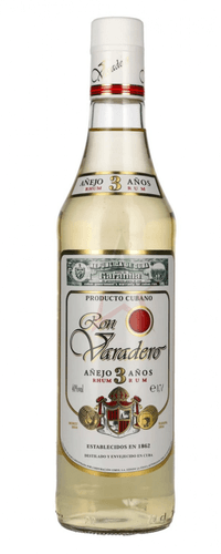 Ron Varadero Añejo 3 Años Rhum 40 %  0,70 lt.