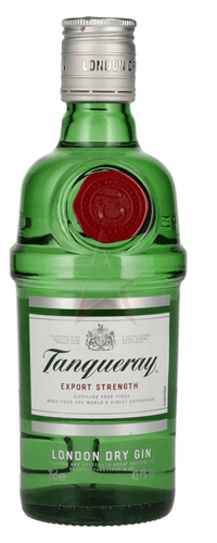 Tanqueray LONDON DRY GIN Export Strength 43,1 %  0,35 lt.