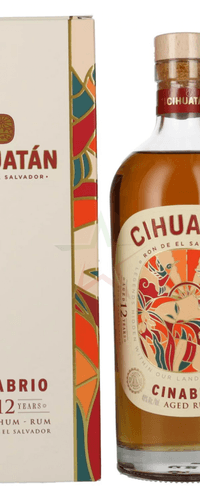 Cihuatán 12 Años CINABRIO Rum El Salvador 40 %  0,70 lt.