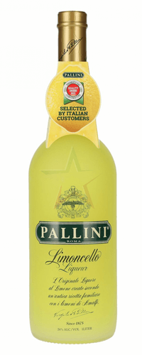 Pallini Limoncello Liqueur 26 %  1,00 lt.