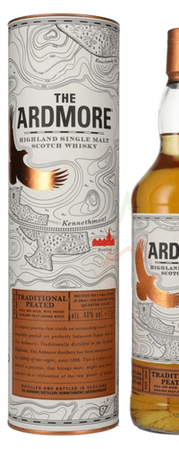 The Ardmore TRADITIONAL PEATED Highland Single Malt Scotch Whisky 40 %  1,00 lt.