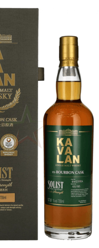 Kavalan SOLIST Single Malt Whisky ex-BOURBON CASK 4 57,8 %  0,70 lt.