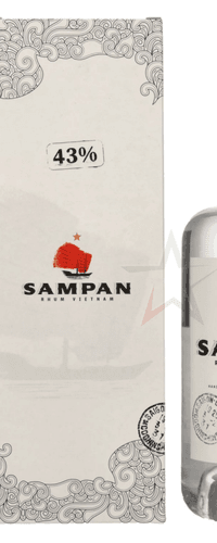 Sampan Rhum Vietnam 43 %  0,70 lt.