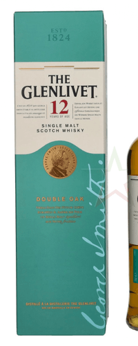 The Glenlivet 12 Years Old DOUBLE OAK Single Malt Scotch Whisky 40 %  0,70 lt.