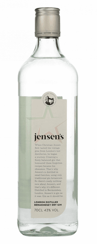 Jensen, s London Distilled Bermondsey Dry Gin 43 %  0,70 lt.