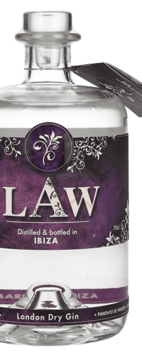 LAW IBIZA London Dry Gin 44.00 %  0,70 lt.