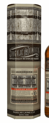 Douglas Laing SINGLE MINDED Auchroisk 10 Years Old Single Malt 43.00 %  0,70 lt.