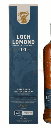 Loch Lomond 14 Years Old Single Malt Fruit & Cinnamon 46.00 %  0,70 lt.