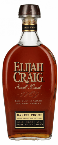 Elijah Craig Small Batch BARREL PROOF Kentucky Straight Bourbon Whiskey 68.3 %  0,70 lt.