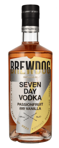 Brewdog Distilling Co. SEVEN DAY Passionfruit and Vanilla Vodka 40.0 %  0,70 lt.