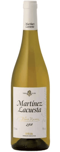 Martínez Lacuesta Blanco Reserva 2018