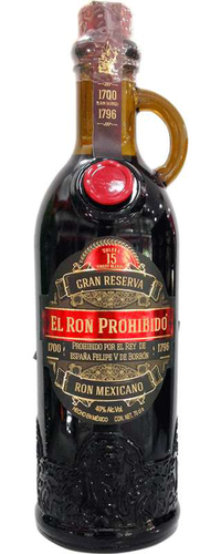 Ron Prohibido Solera 15 Años