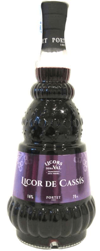 Licor de Cassis Dera Val Portet