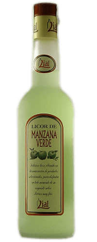 Licor de manzana verde lial