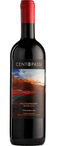 Merlot Sulla Via Francigena Merlot Sicilia Centopassi 2021